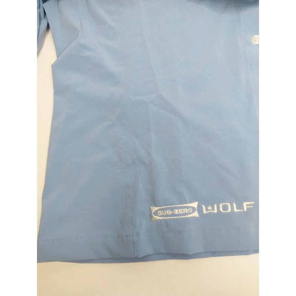 Nike Wolf Sub Zero Women's Blouse Shirt Blue 251823-435 Size XL